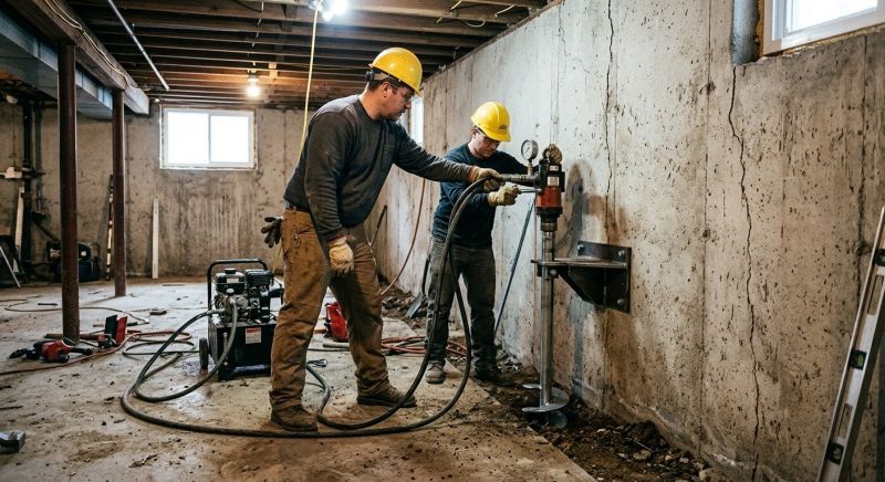 Basement Stabilization in Hernando County, FL