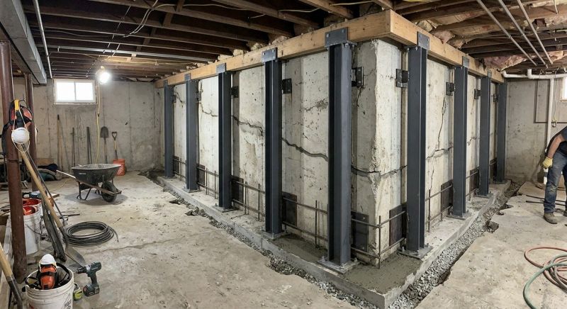 Basement Stabilization in Hernando County, FL
