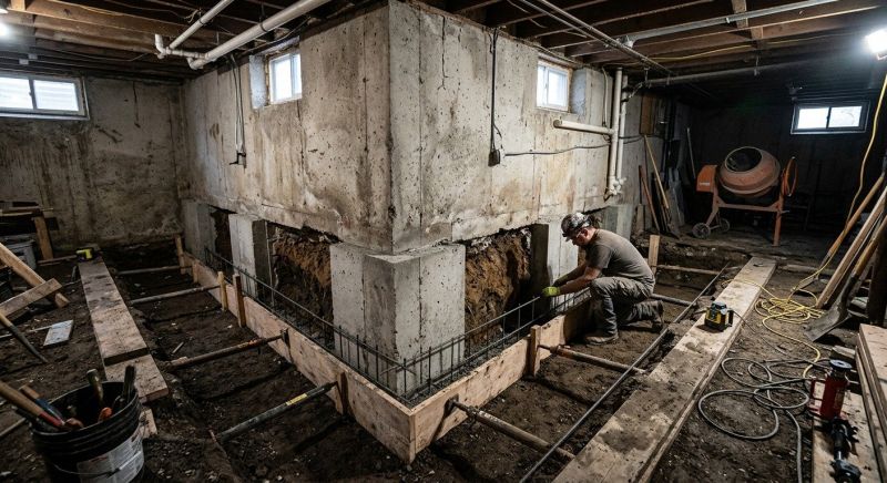 Basement Underpinning in Hernando County, FL