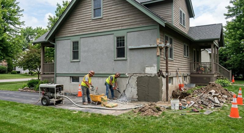 Building Foundation Repair in Land O Lakes, FL