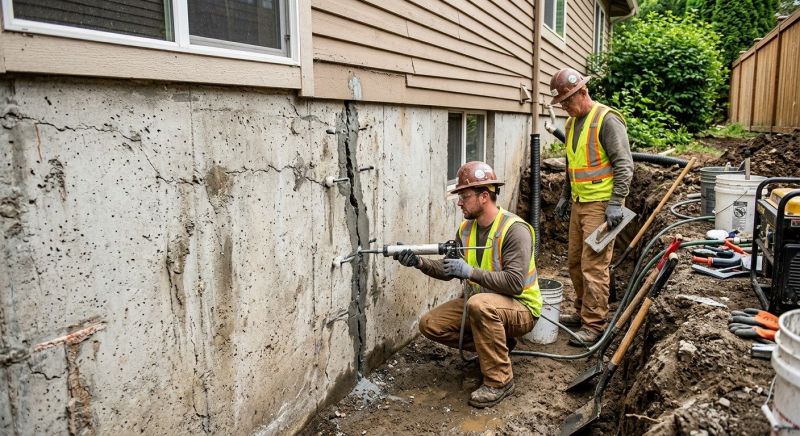 Cracked Foundation Repair in Brooksville, FL