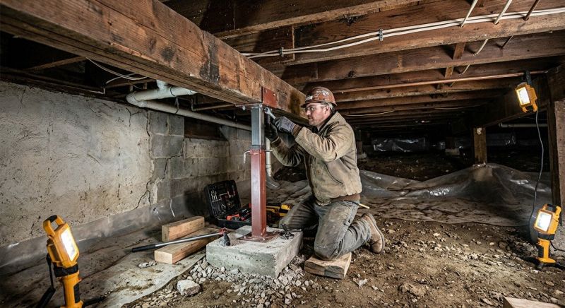 Crawlspace Foundation Repair in Brooksville, FL