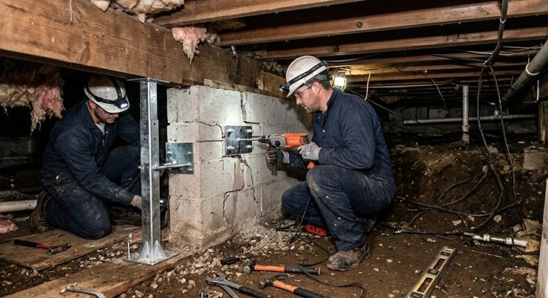 Crawlspace Foundation Repair in Hernando County, FL