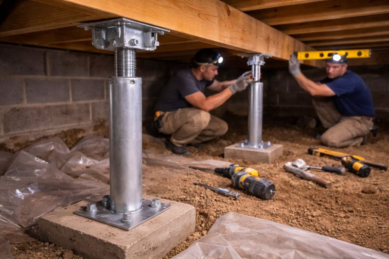 Crawlspace Structural Repair in Hernando County, FL
