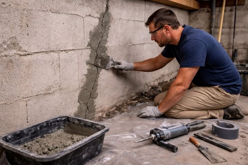 Foundation Crack Repair in Port Richey, FL