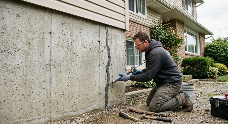 Foundation Crack Sealing in Hernando County, FL