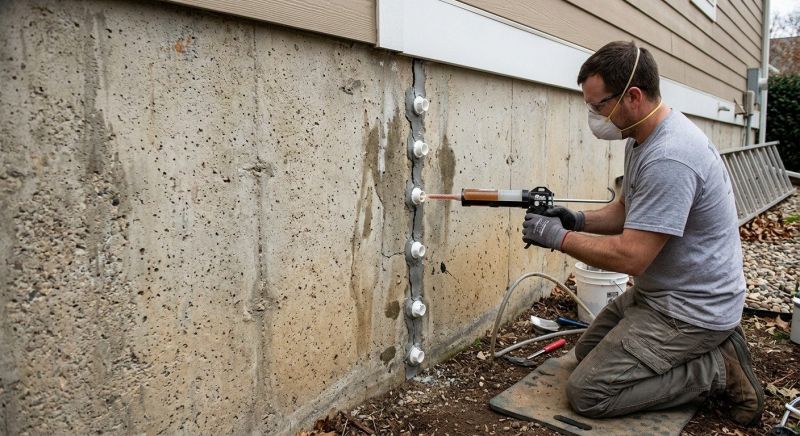 Foundation Crack Sealing in Hernando County, FL