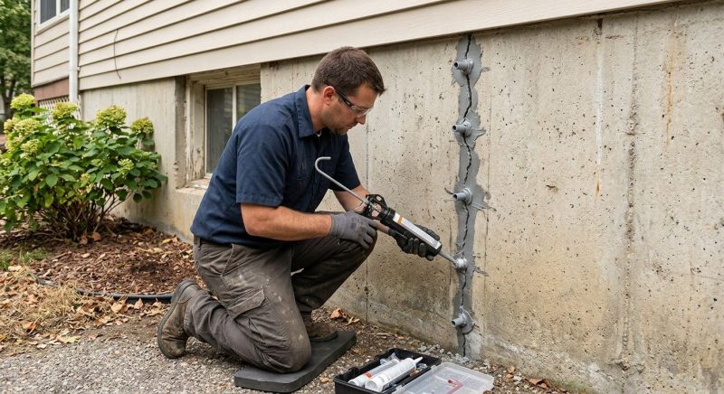 Foundation Crack Sealing in Hernando County, FL