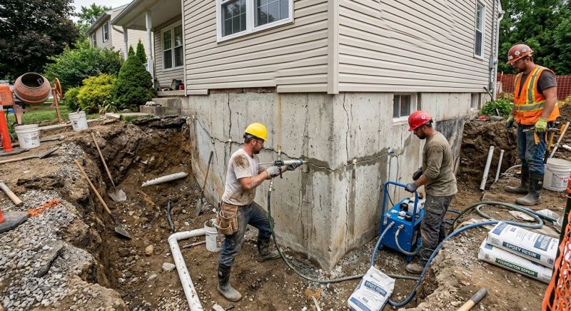 Foundation Cracks Repair in Hernando County, FL