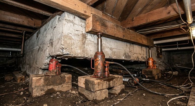 Foundation Jacking in Brooksville, FL