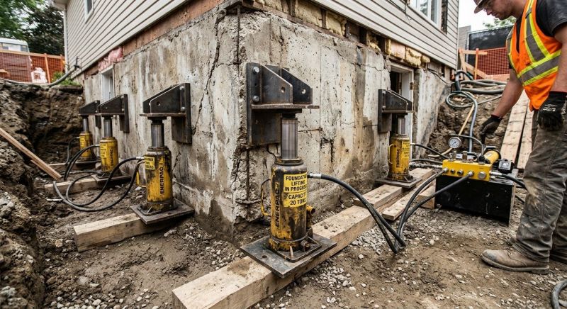 Foundation Jacking in Spring Hill, FL