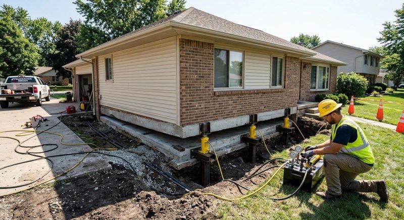 Foundation Lifting in New Port Richey, FL