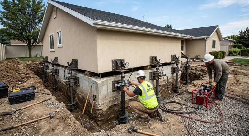 Foundation Pier Leveling in Hernando County, FL