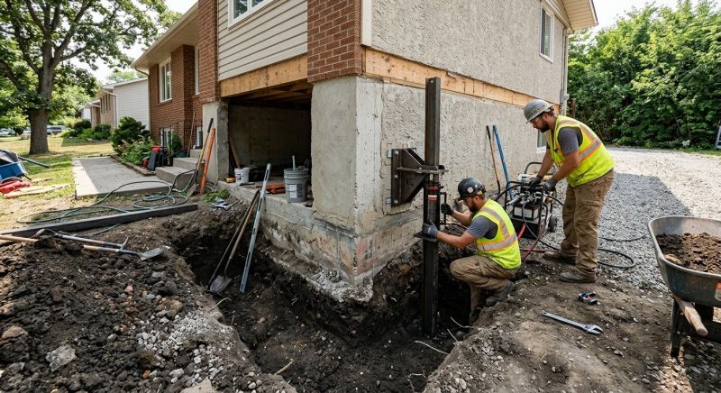 Foundation Pier Repair in Hernando County, FL