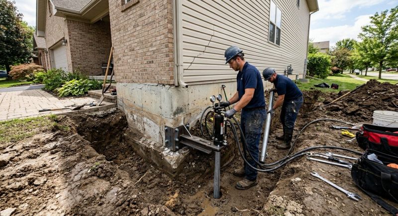Foundation Settlement Repair in Hernando County, FL