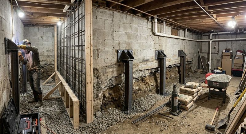 Foundation Stabilizing in Odessa, FL