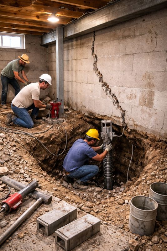 Foundation Structural Repair in Wesley Chapel, FL