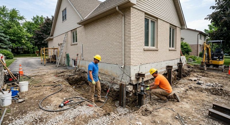 Helical Piers Installation in Hernando County, FL
