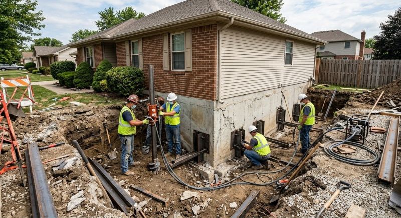 House Foundation Repair in Floral City, FL