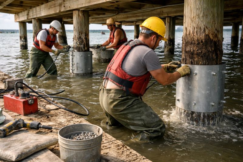 Piling Repair in Hernando County, FL