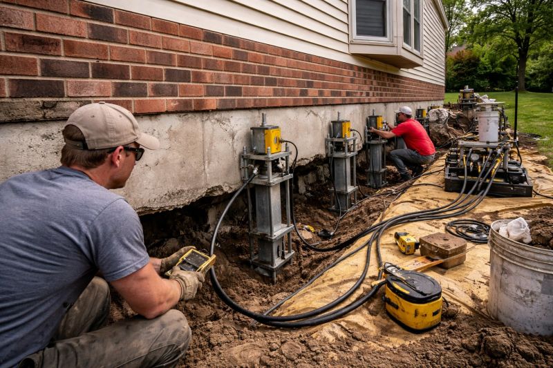 Settling Foundation Service in Lutz, FL