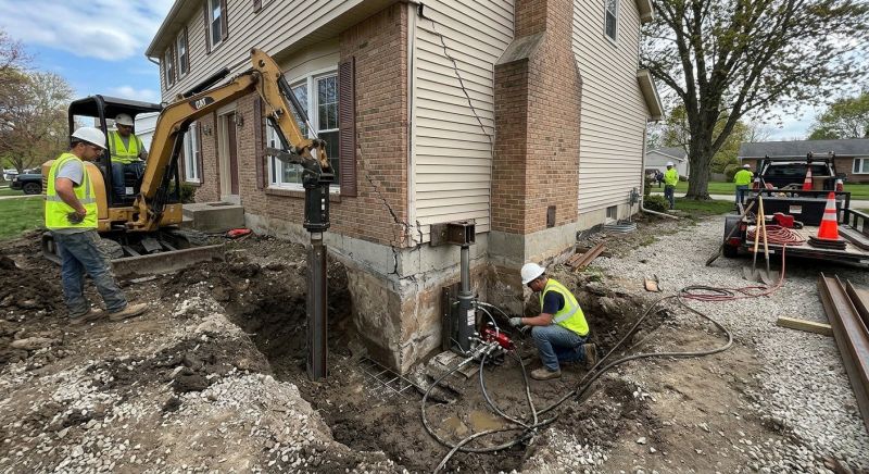 Sinking Foundation Repair in Floral City, FL