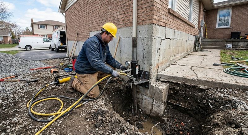 Sinking Foundation Repair in Lutz, FL