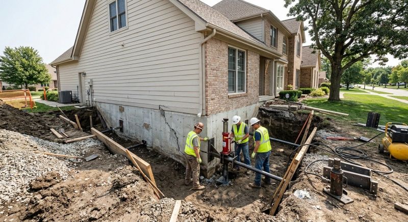 Sinking Foundation Repair in Lutz, FL