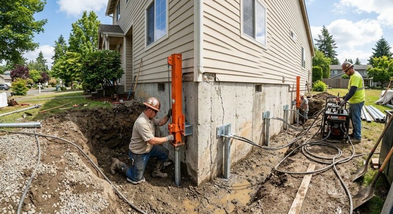 Sinking Foundation Repair in Port Richey, FL
