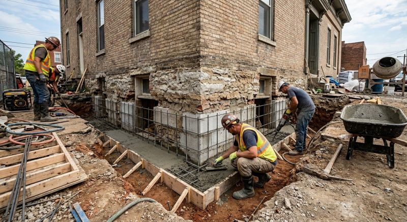 Underpinning Repair in Hernando County, FL