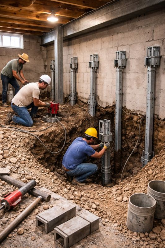 Underpinning Repair in Hernando County, FL