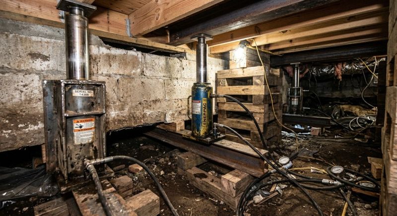Foundation Jacking in Odessa, FL